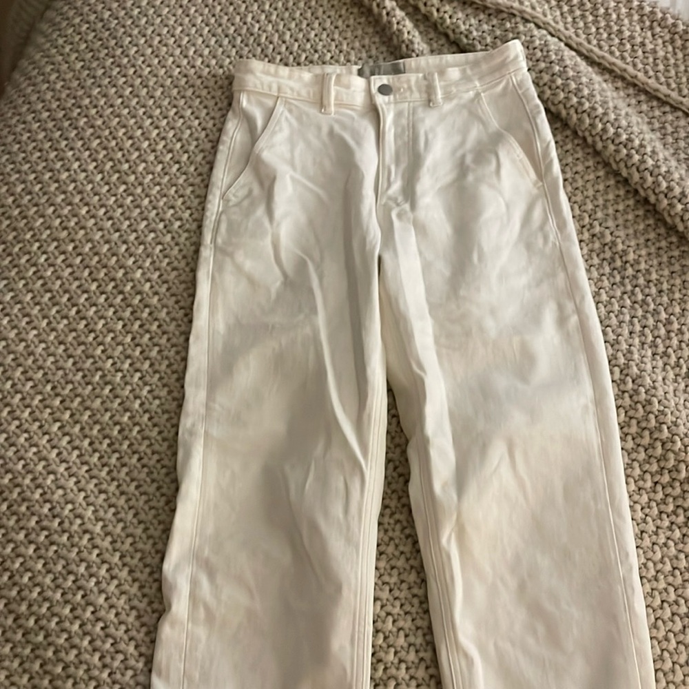 Everlane cotton cropped pant